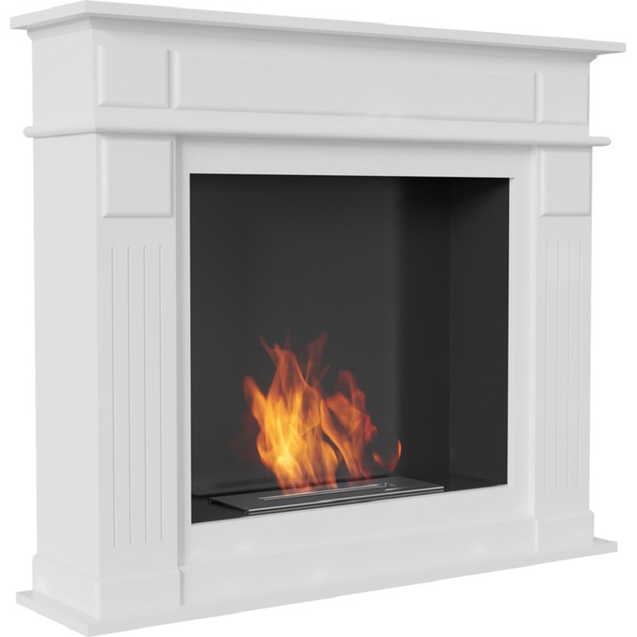 Биокамина с облицовка Kratki November, Свободностояща камина на биоетанол