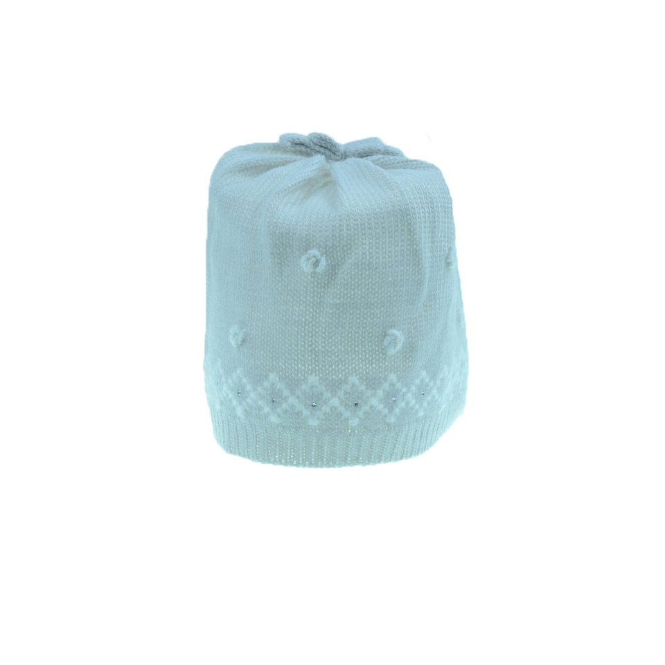 Caciula pentru fete Ambra TFA11, Gri, 38 cm