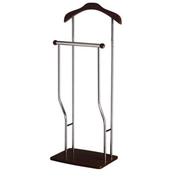 Portmantou metalic cromat, cu finisaje din lemn AX George Portmantou metalic cromat, cu finisaje din lemn AX George