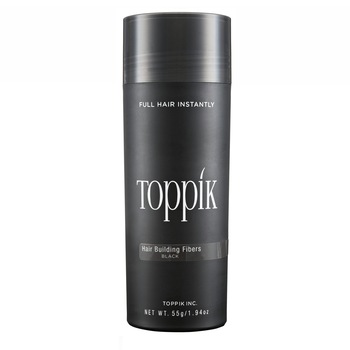 Fibre pentru par rar TOPPIK, Brunet (negru), 55g Fibre pentru par rar TOPPIK, Brunet (negru), 55g
