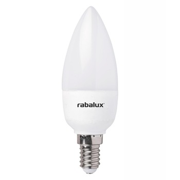 Set 2 Becuri LED Rabalux lumina neutra, durata lunga de viata E14 7W, IL-331539 Set 2 Becuri LED Rabalux lumina neutra, durata lunga de viata E14 7W, IL-331539