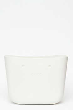 O bag, Corp geanta shopper cu logo stantat, Alb O bag, Corp geanta shopper cu logo stantat, Alb