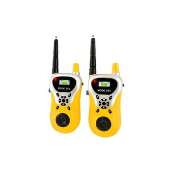 Set Statie Walkie Talkie, Semnal De Pana La 100 De Metri, Clema Pentru Curea, Culoare Galben Set Statie Walkie Talkie, Semnal De Pana La 100 De Metri, Clema Pentru Curea, Culoare Galben