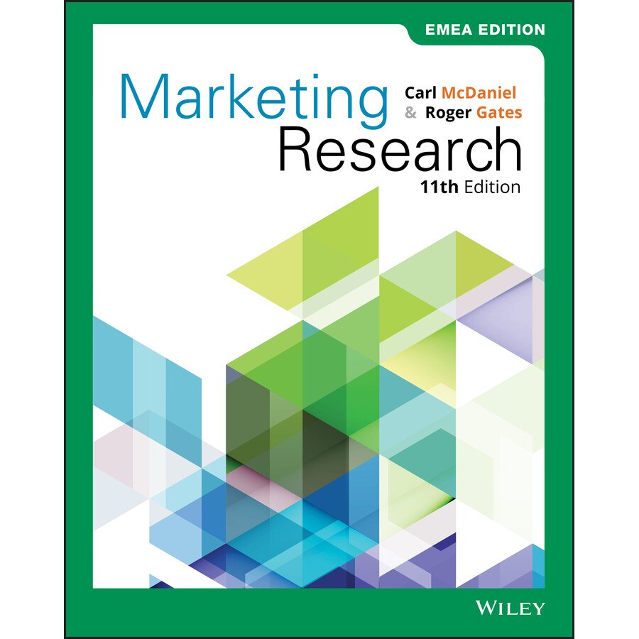 Marketing Research de Carl McDaniel, Jr.