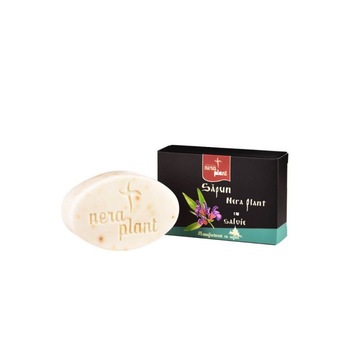 Sapun solid, Nera Plant, cu salvie - 110 gr Sapun solid, Nera Plant, cu salvie - 110 gr