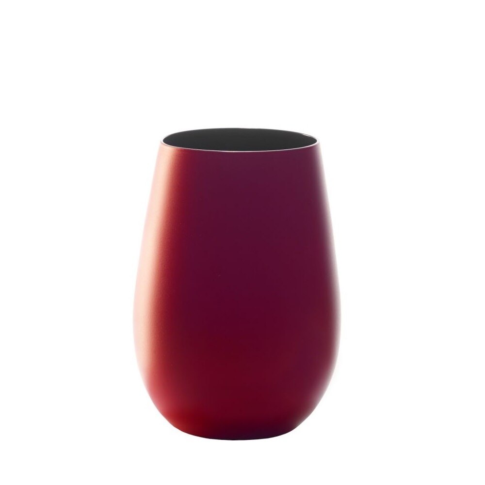 Set 6 Pahare Stolzle Olympic, rosu (mat) negru, 465 ml