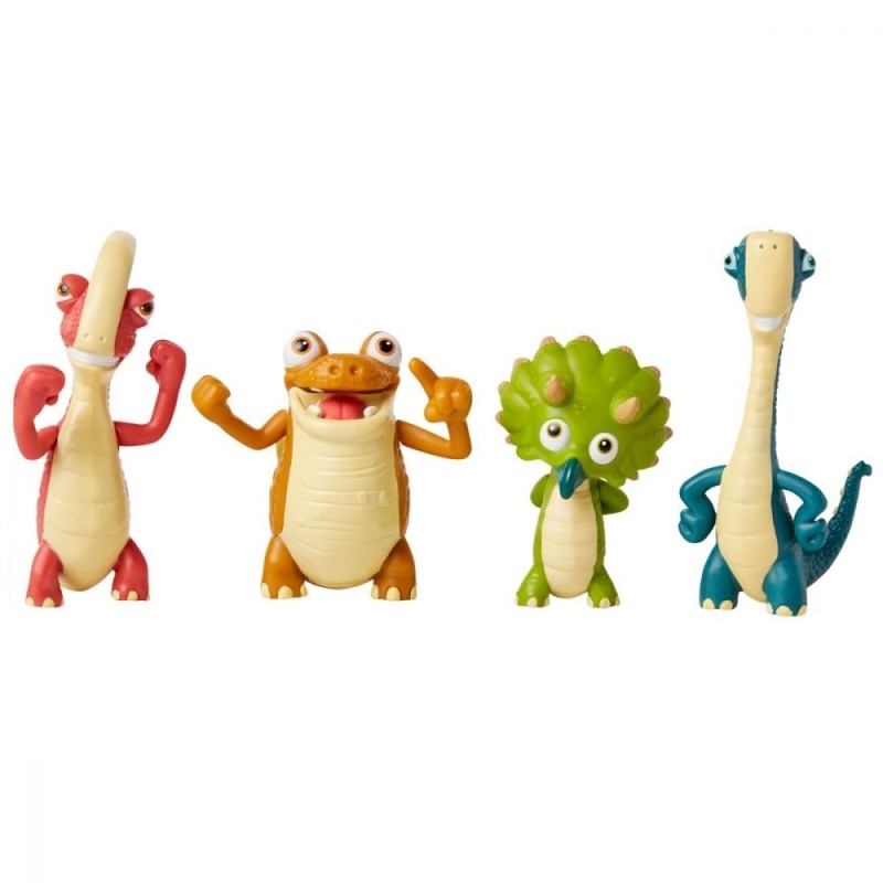 Set 4 figurine Gigantosaurus-Dino Friends