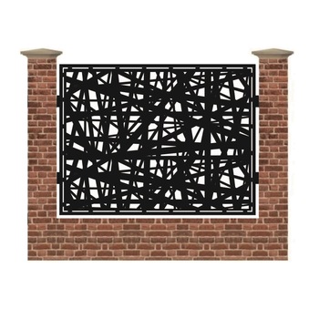 Panou de gard mare din tabla debitata cu plasma MAX 121 1500x1940 mm Panou de gard mare din tabla debitata cu plasma MAX 121 1500x1940 mm