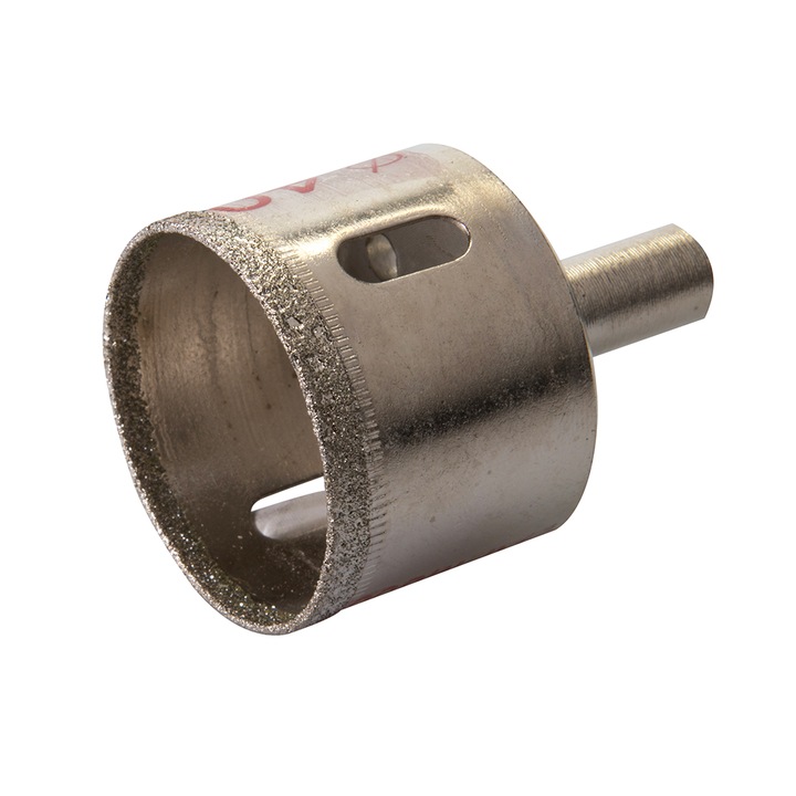 Carota diamantata 40mm gauri placi ceramice, gresie, faianta, marmura, sticla, Silverline