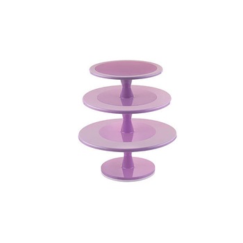 Set Suport rotund pentru tort, 7 piese, Silikomart Set Suport rotund pentru tort, 7 piese, Silikomart