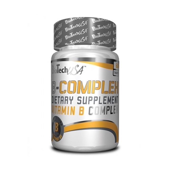 B Complex 60tbl. BiotechUSA 1 buc disponibila pe stoc