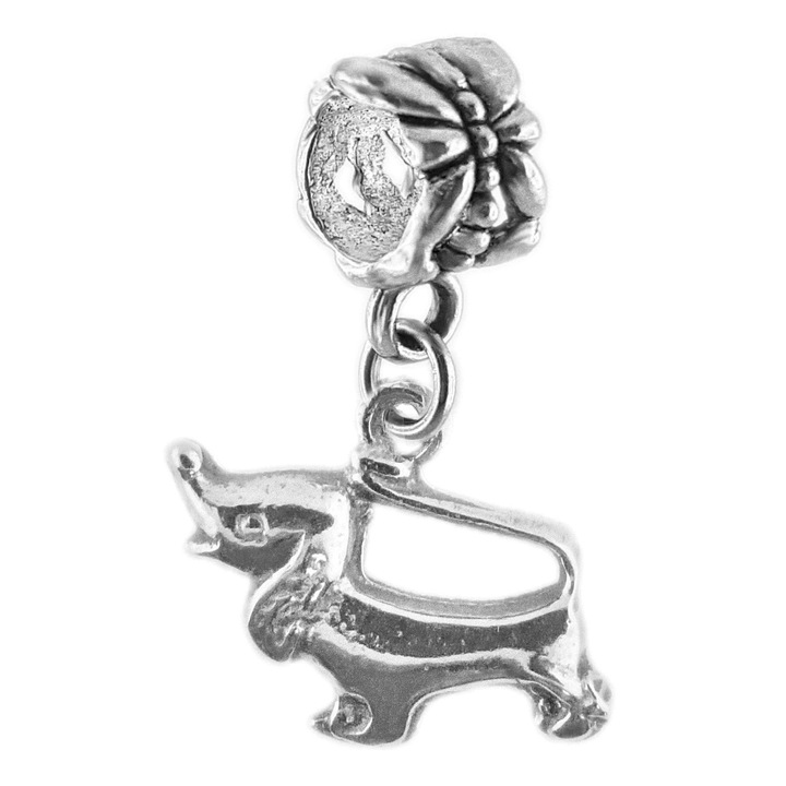 Charm argint Caine Teckel 6267175 Dras