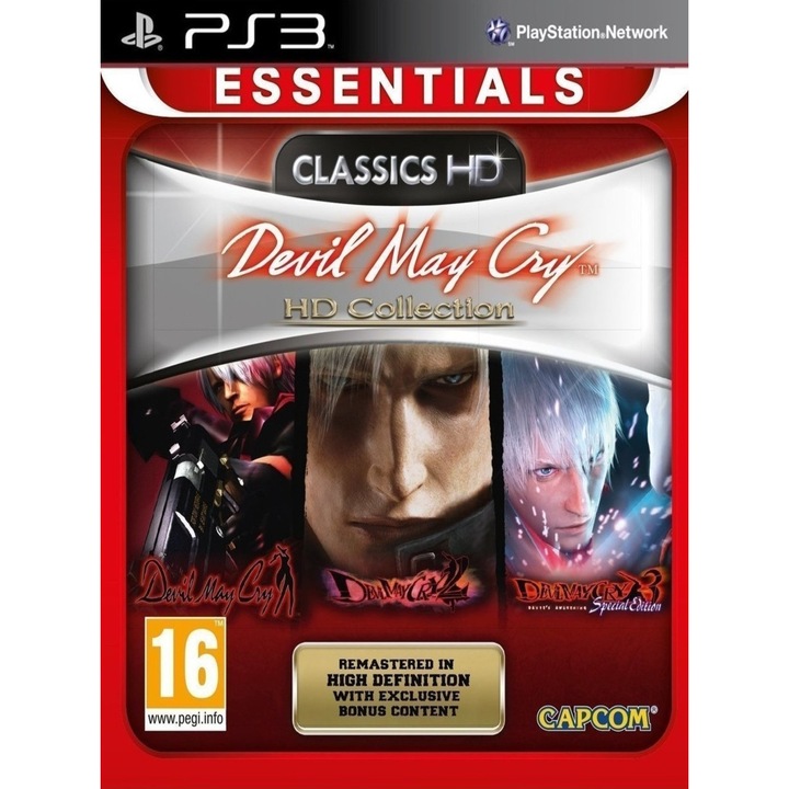 Игра Devil May Cry HD Collection Essentials - PlayStation 3