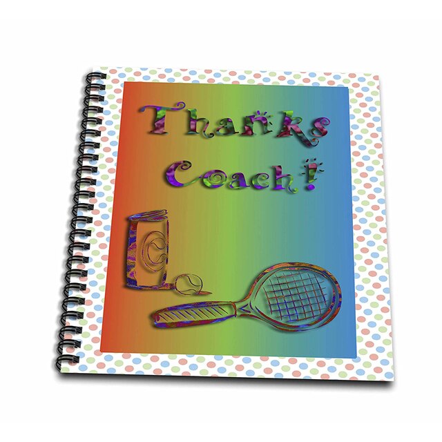 Agenda tip caiet de desen,Thanks Coach,50 pagini