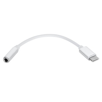 Cablu adaptor USB Tip-C tata - 3.5 mama, Alb Cablu adaptor USB Tip-C tata - 3.5 mama, Alb