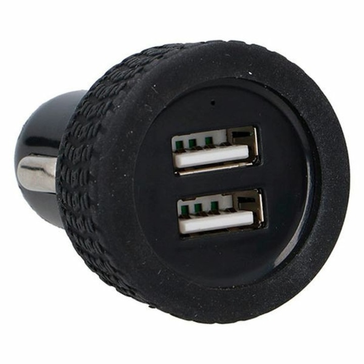 Telefontöltő autóba 2xUSB 3,1A autókerék 12/24V DUNLOP