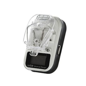 Incarcator Universal Pentru Baterii Cu Lamele Ecran Lcd Si Iesire