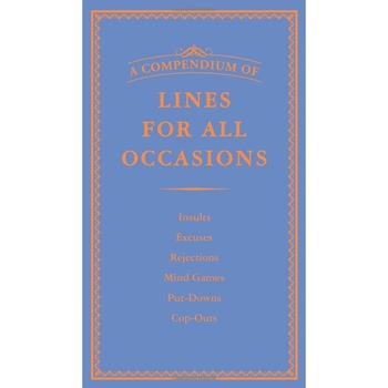 Knock Knock Compendium of Lines for All Occasions, editia 2018 Knock Knock Compendium of Lines for All Occasions, editia 2018