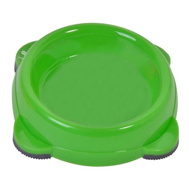 Bol hrana pisici Felis, Plastic, 12 cm, 120 ml, Verde