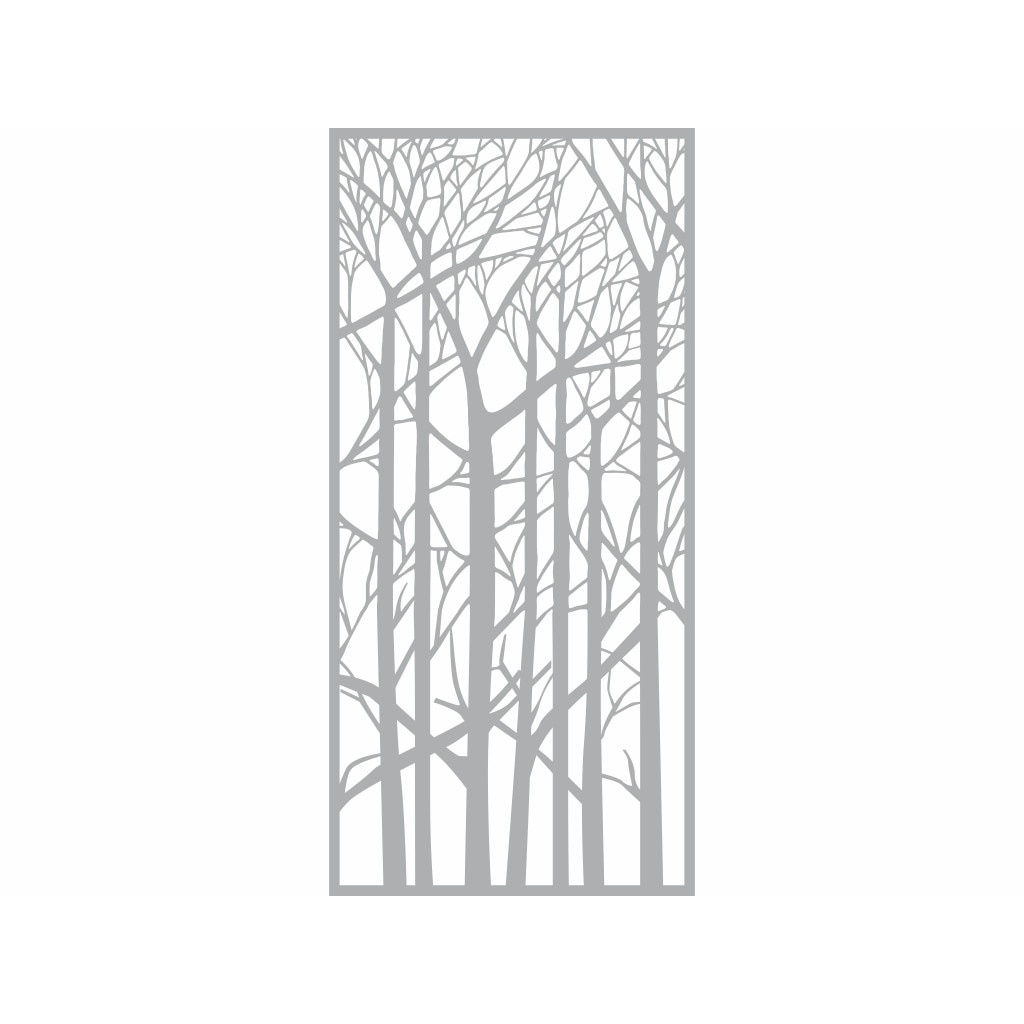 Folie geam autoadeziva Travertine, Folina, trunchiuri copaci - 100x210 cm