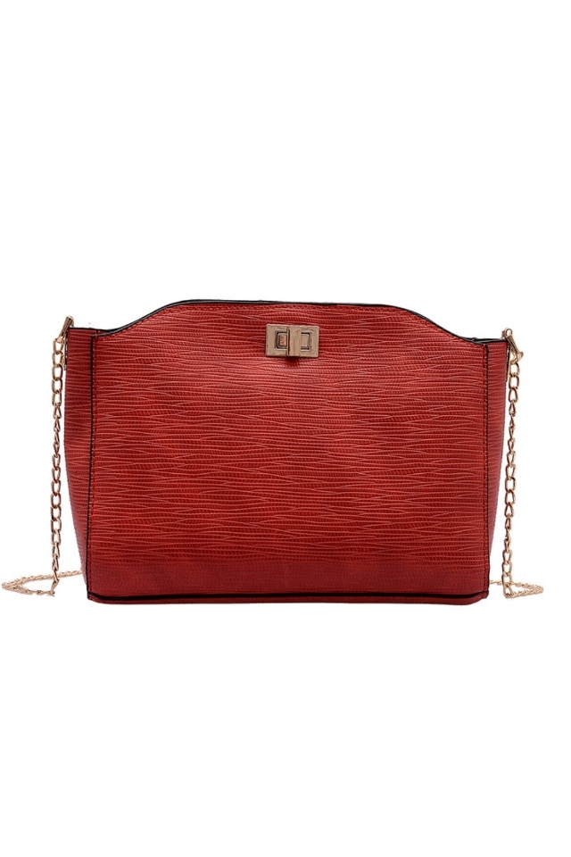 Geanta de dama Cherry rosie din piele ecologica + portofel, dimensiuni 28 x 19 x 8 cm