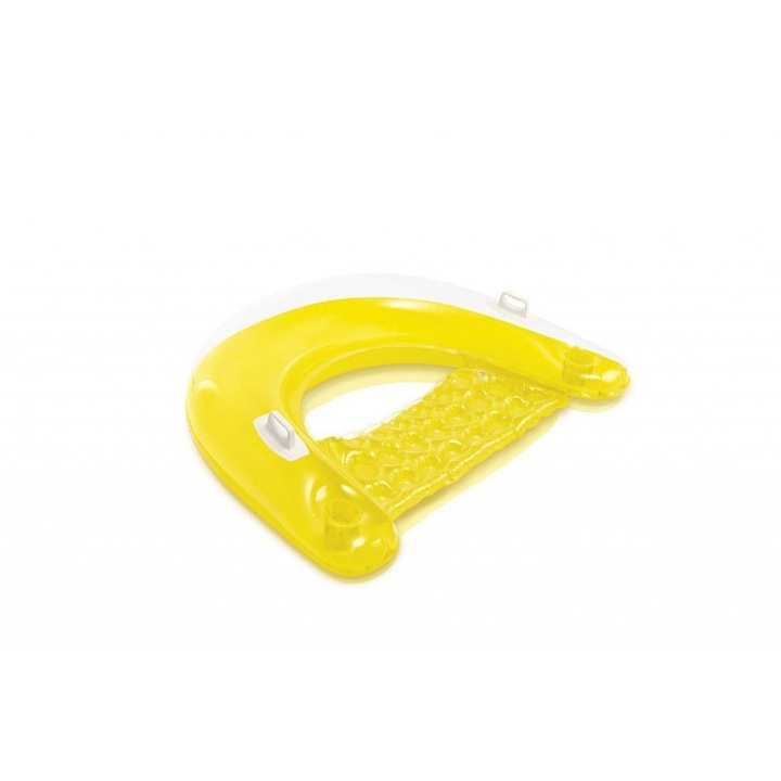 Saltea gonflabila, Ramiz, 152 x 99 cm, Galben