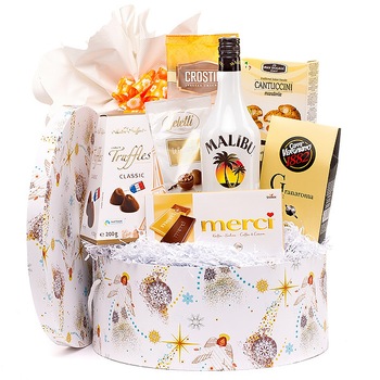 Cos cadou Malibu Beach, GourmetGift, 2010g Cos cadou Malibu Beach, GourmetGift, 2010g