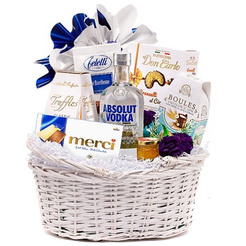 Cos cadou Blue Sky, GourmetGift, 1615g Cos cadou Blue Sky, GourmetGift, 1615g