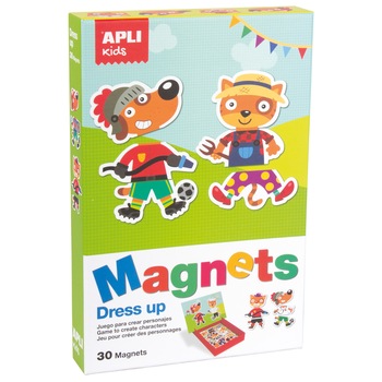 Joc magnetic APLI - Dress up, 30 piese Joc magnetic APLI - Dress up, 30 piese
