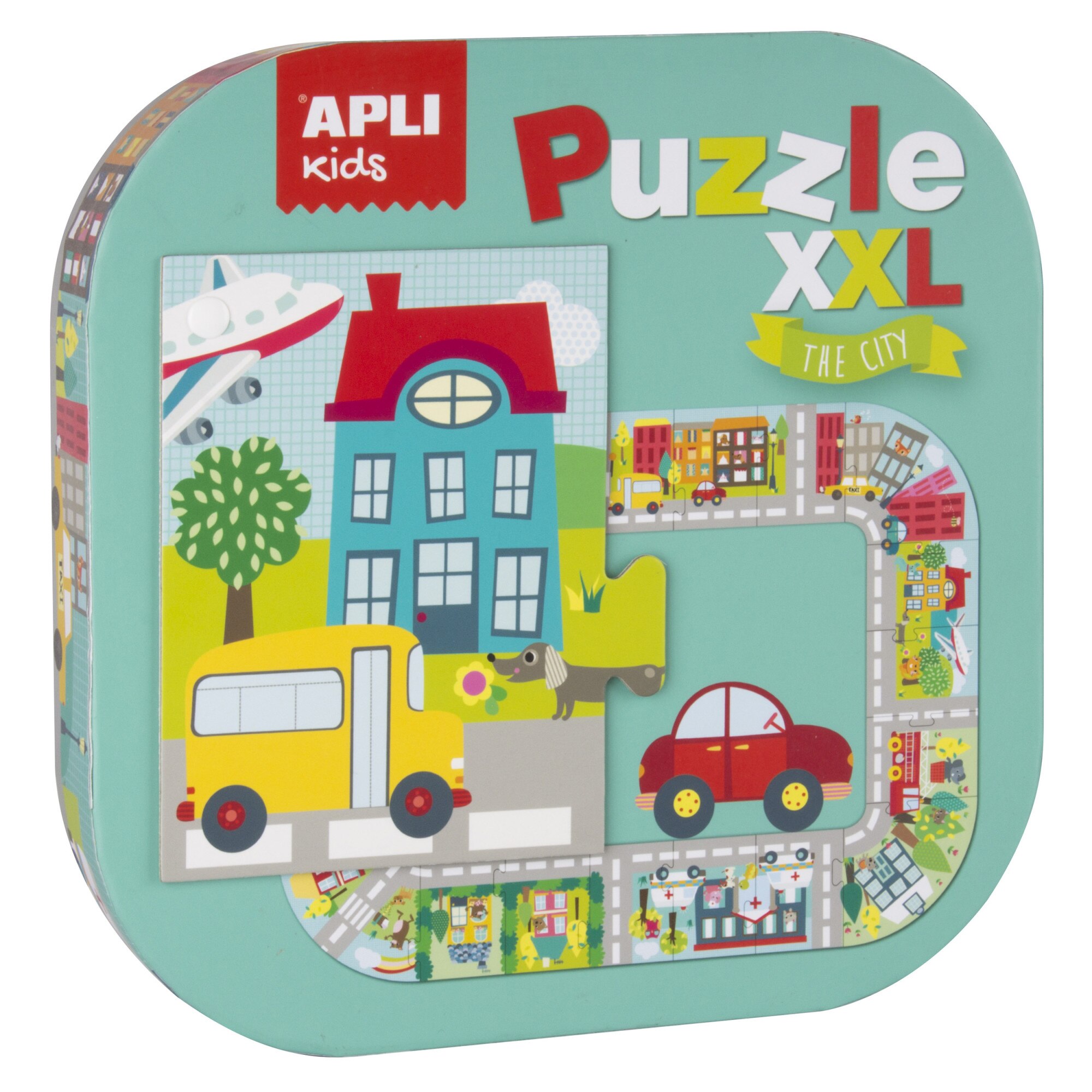 Puzzle APLI XXL - City, 20 piese