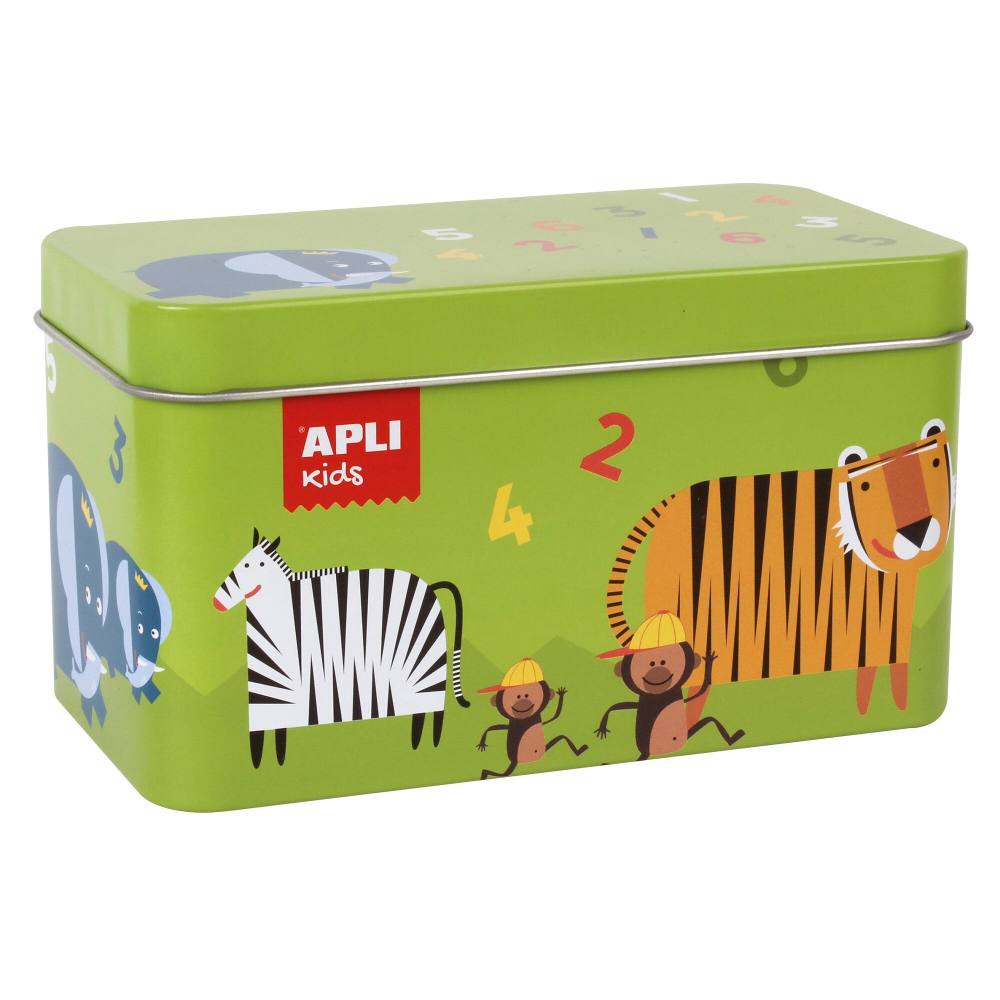 Joc domino APLI - Numbers and animals, 36 piese