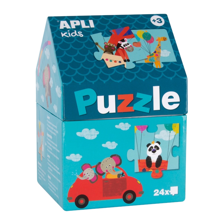 Пъзел APLI - Safari Puzzle house, 24 части