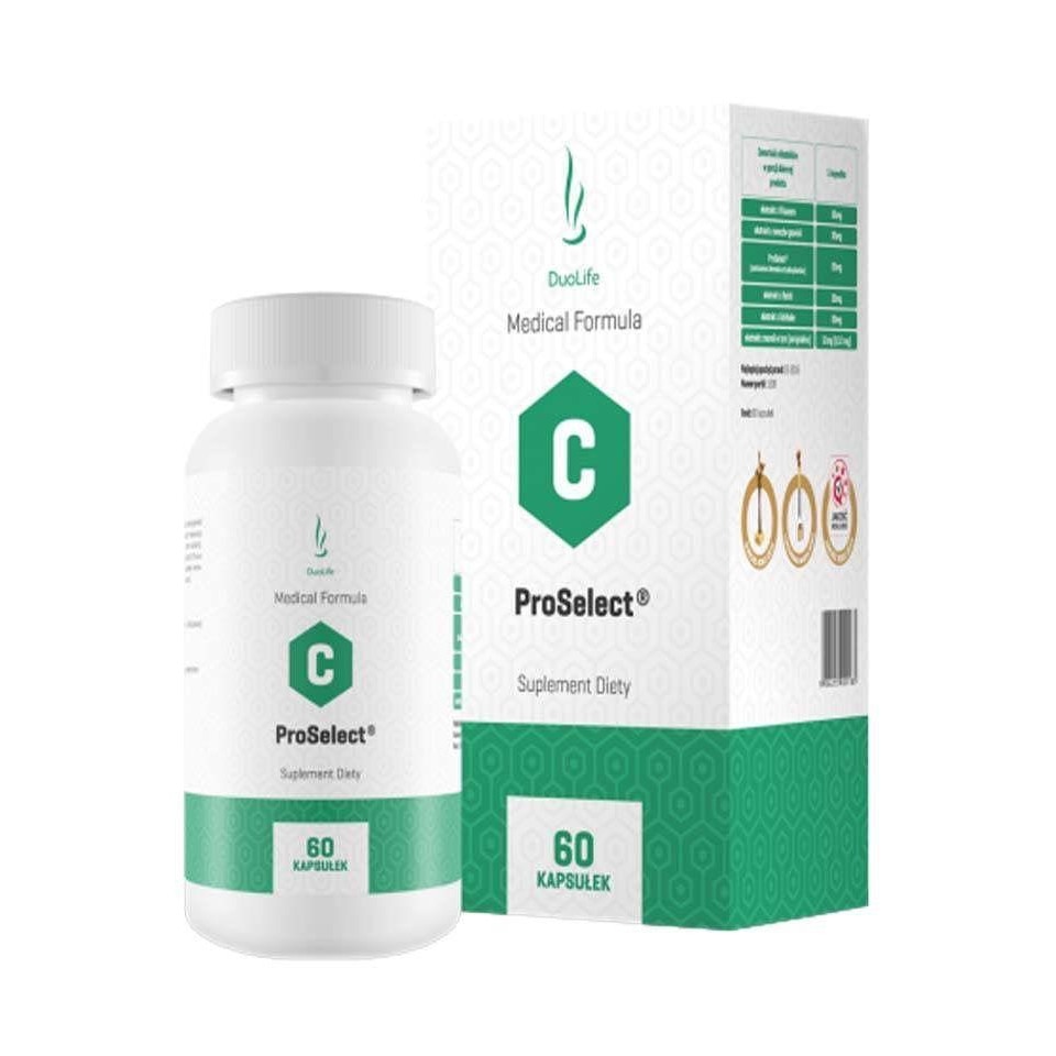 DuoLife Medical Formula ProSelect®, 100% Natural, 60 capsule pentru ficat