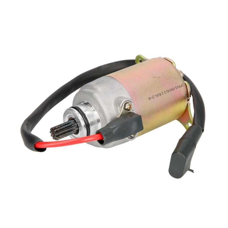 Electromotor Gy6 125cc, 9 dinti, 77.5mm, lungime 131mm