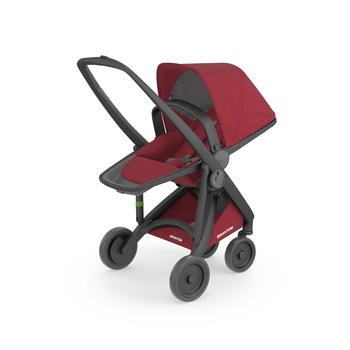 Carucior Greentom Reversible , 100% Ecologic, Black Cherry Carucior Greentom Reversible , 100% Ecologic, Black Cherry