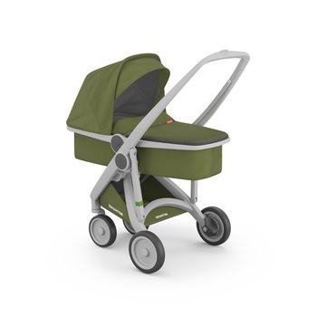 Carucior 2 In 1, Greentom, 100% Ecologic, Grey Olive Carucior 2 In 1, Greentom, 100% Ecologic, Grey Olive