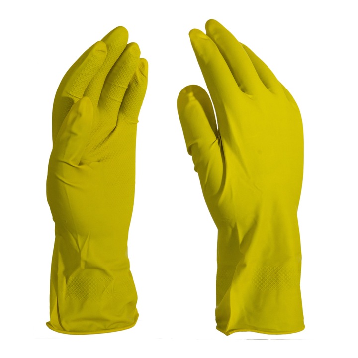 Manusi de menaj din latex HG 60g Marime L