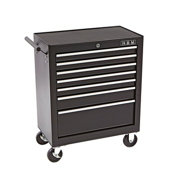 Dulap metalic pentru scule, HBM, 7 sertare, negru, 620 x 330 x 800 mm Dulap metalic pentru scule, HBM, 7 sertare, negru, 620 x 330 x 800 mm