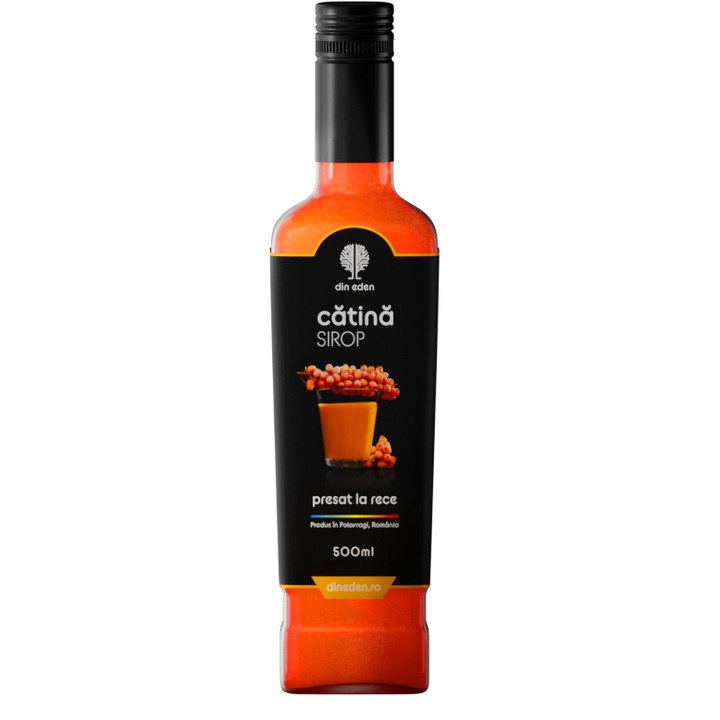 Sirop de catina presat la rece, Din Eden, 500ml