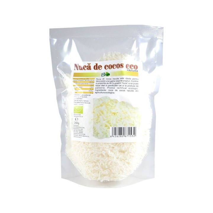 Nuca de cocos razuita BIO 250 g