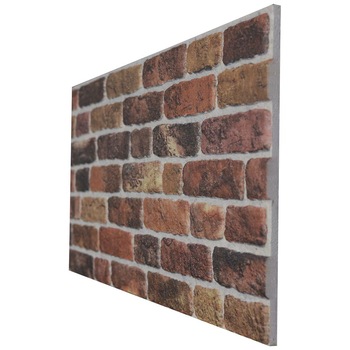 Panou decorativ din polistiren de imitatie caramida in relief, 651-220, 120x50x2 cm Panou decorativ din polistiren de imitatie caramida in relief, 651-220, 120x50x2 cm