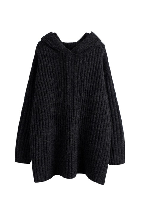 Pulover pentru dama, JUP, Bumbac/Poliester, Negru, One Size