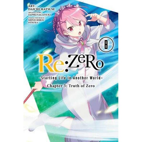 Re:Zero Starting Life in Another World, Chapter 3: Truth of Zero, Vol. 8 (manga) de Tappei Nagatsuki
