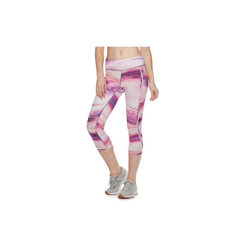 Colanti trei sferturi TEK GEAR pentru fitness, yoga, aerobic, marimea XS, 2K264XS