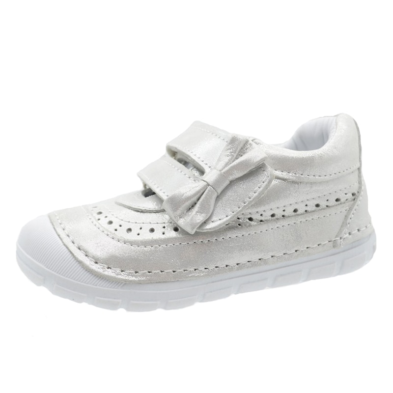 Pantofi pentru fete Small Foot, Casual, Argintiu