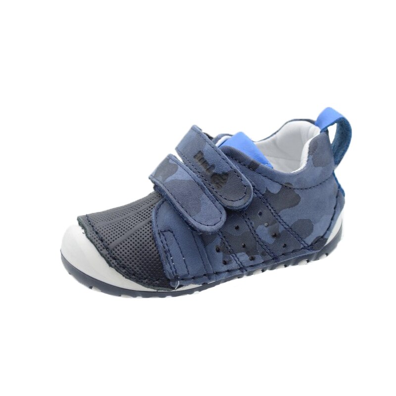Pantofi ortopedici din piele, pentru baieti, Small Foot, cu benzi velcro, Multicolor