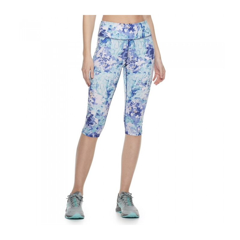 Colanti trei sferturi TEK GEAR pentru fitness, yoga, aerobic, marimea XS, 2K279XS