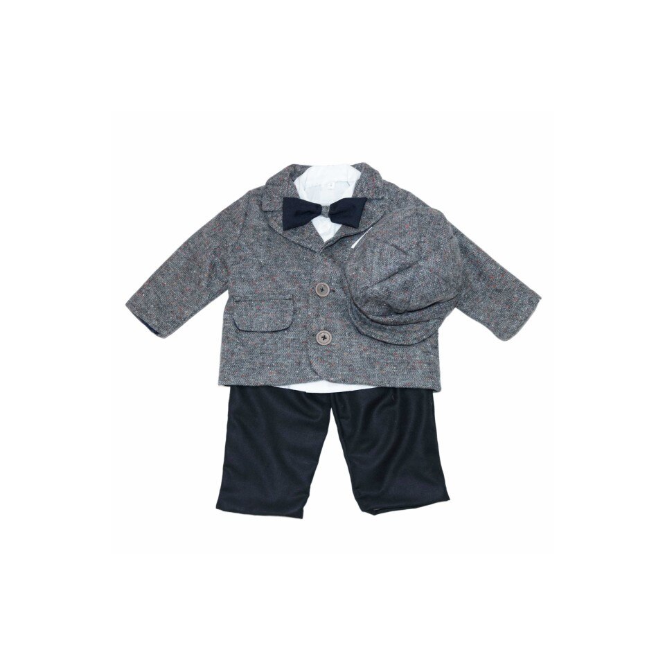 Costum pentru baieti, 5 piese, Gri, dae6667