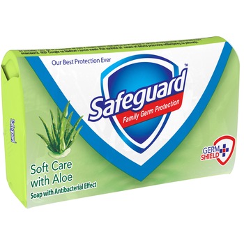 Sapun solid antibacterian Safeguard cu Aloe, 90 g Sapun solid antibacterian Safeguard cu Aloe, 90 g