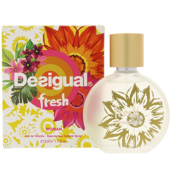 Apa de toaleta DESIGUAL Fresh, floral, lemnos, Femei, 50ml
